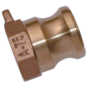 Camlock Brass NPT Female Type A Threaded Plug